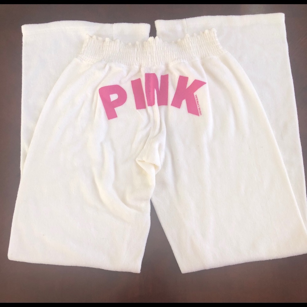Pink Victoria’s Secret Hoodie/pants Set Size small - Picture 2 of 4